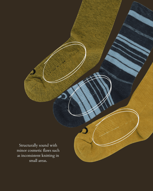 Patterned Casual Crew Sock - Almost Perfect