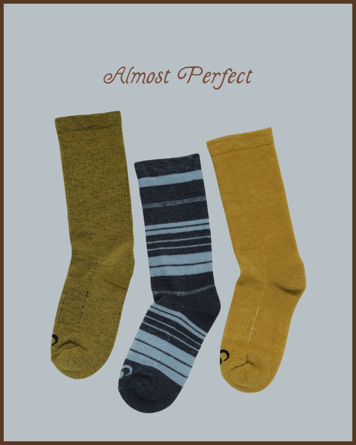 Solid Casual Crew Sock - Almost Perfect