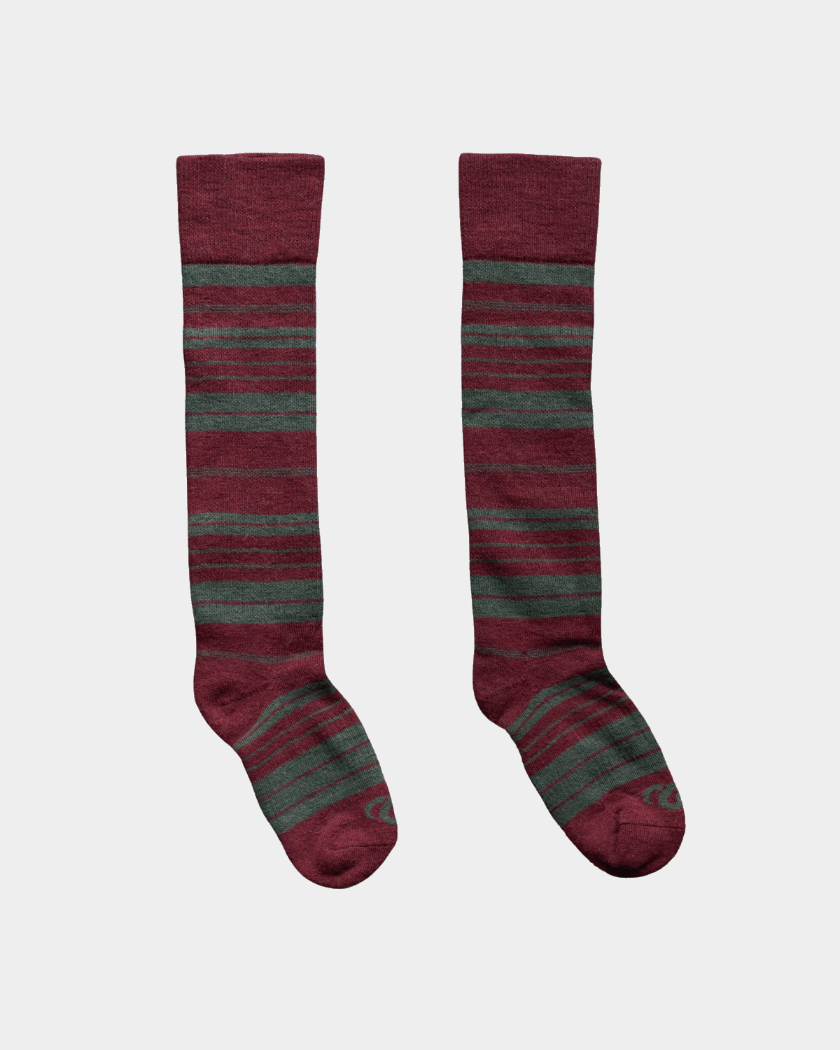 Mohair Wool Striped Knee High Sock for Everyday (+7 colors)