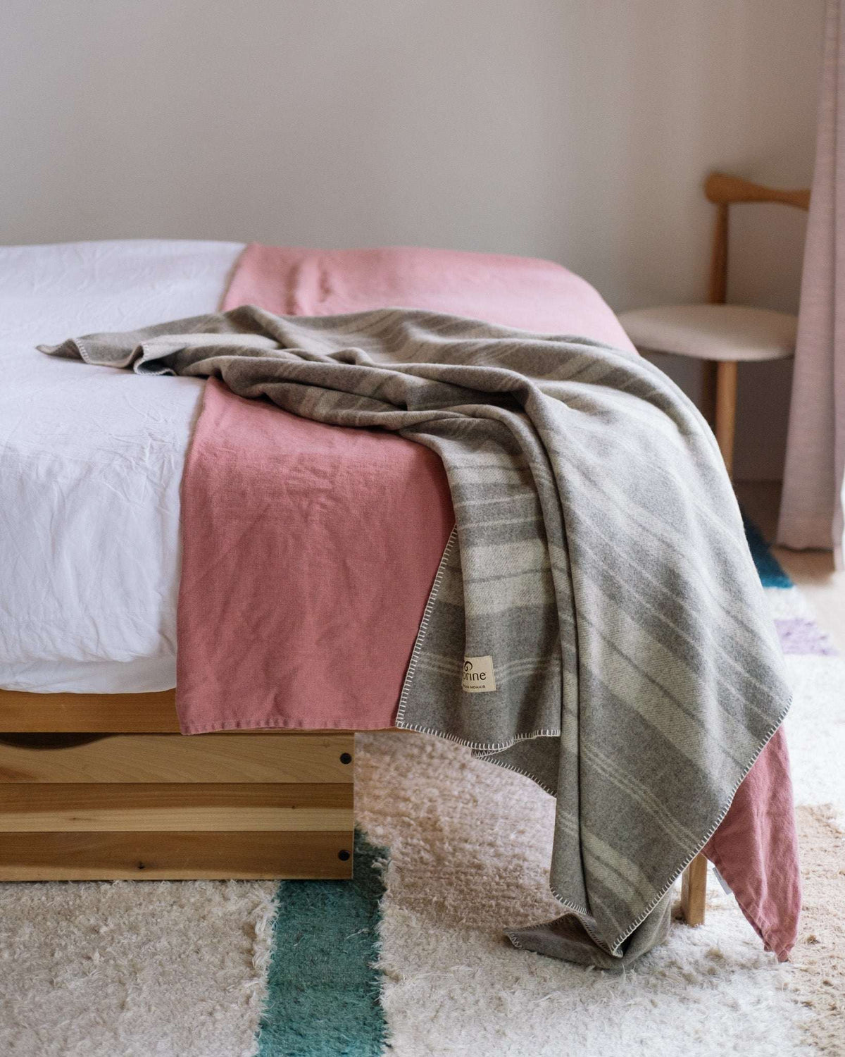 The Mohair Throw Blanket