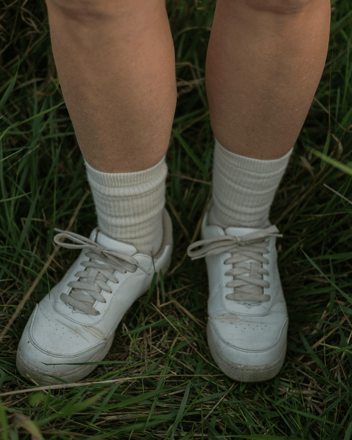 The Solid Casual Crew Sock