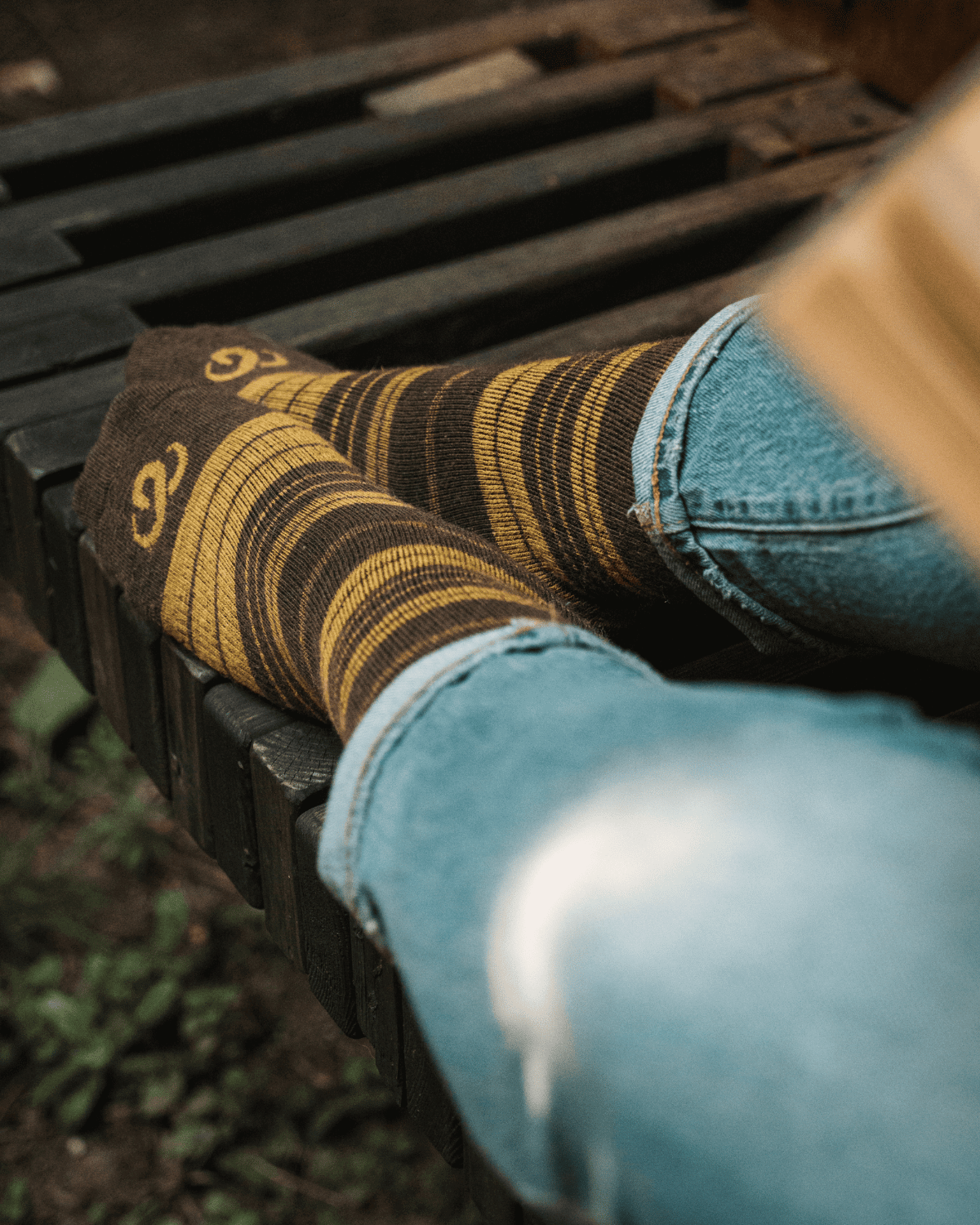 The Patterned Casual Crew Sock