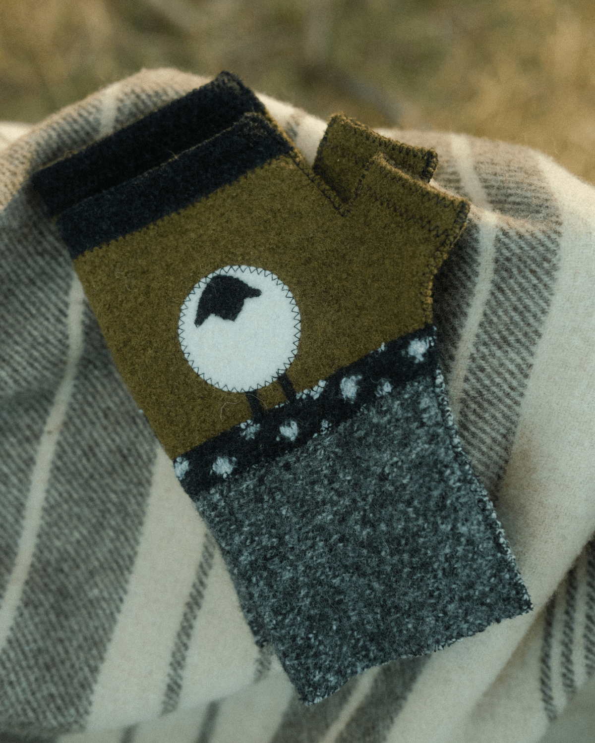 Wool Fingerless Gloves