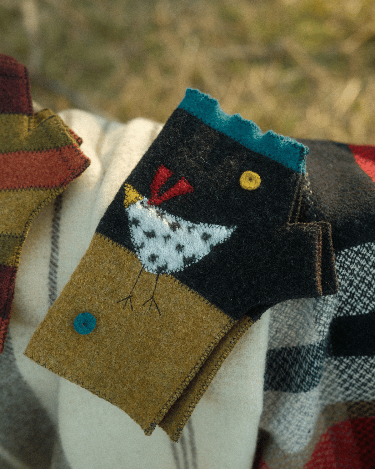 Wool Fingerless Gloves