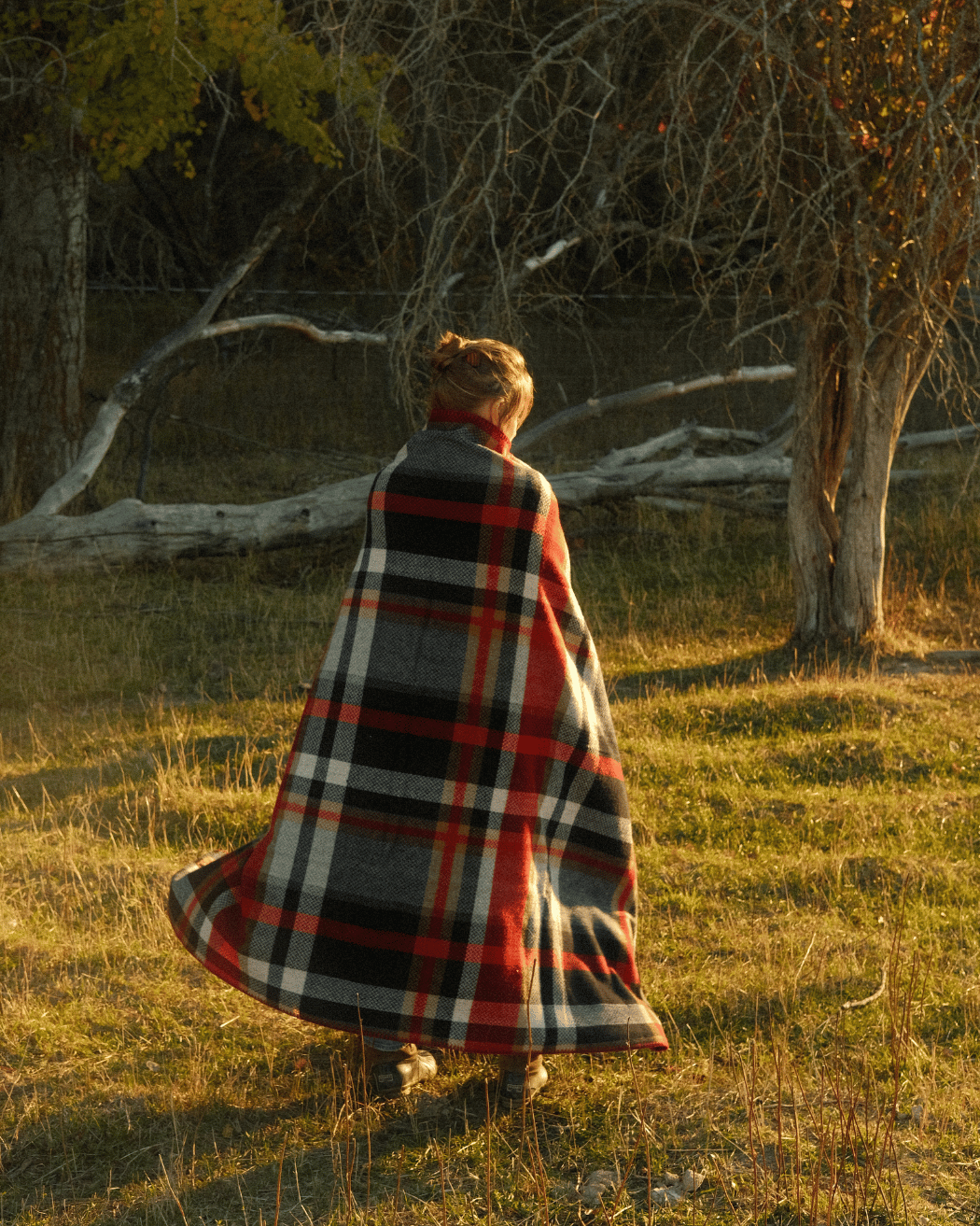 Wool Throw Blanket