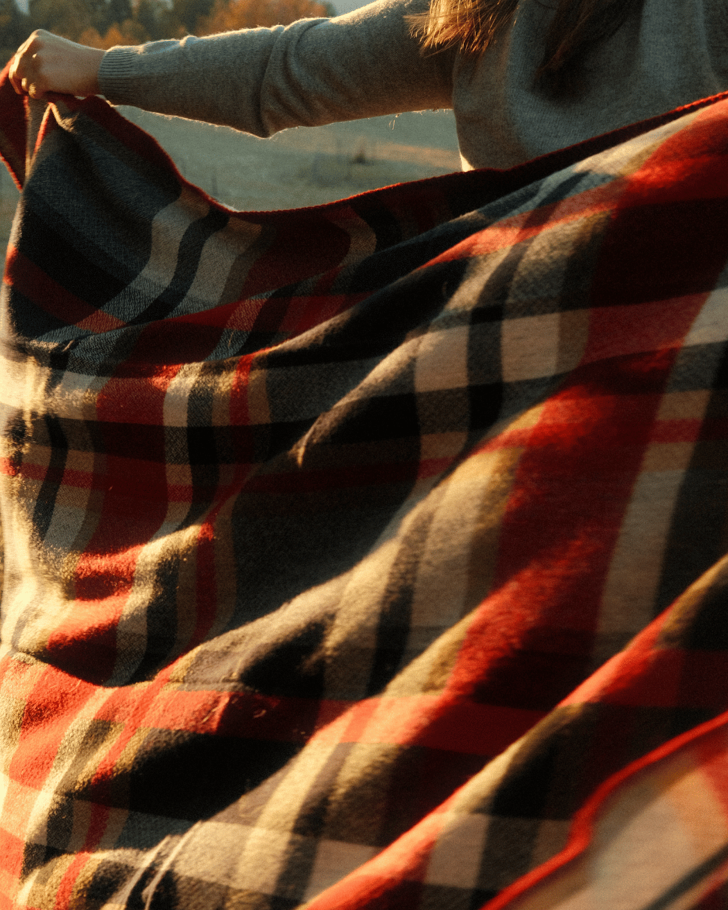 Wool Throw Blanket