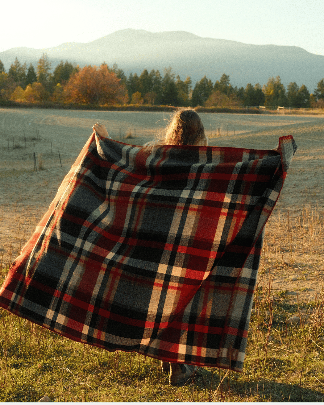 Wool Throw Blanket